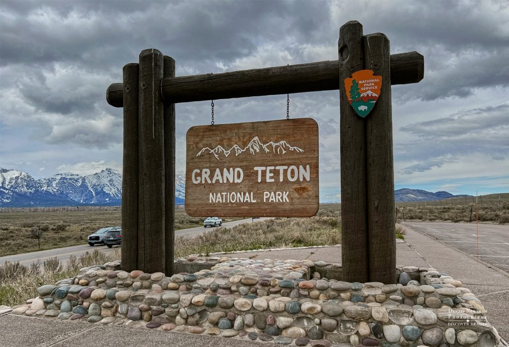 Grand Teton National Park Sign
